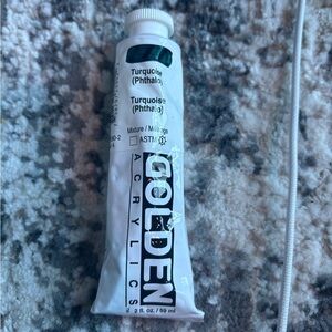 Acrylics Turquoise Paint